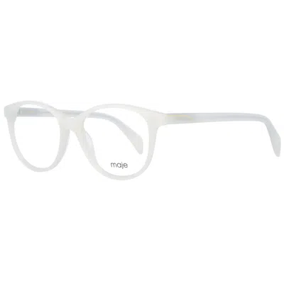 Maje Ladies' Spectacle Frame  Mj1001 51006 Gbby2 In White