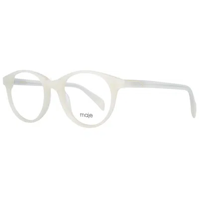 Maje Ladies' Spectacle Frame  Mj1002 49006 Gbby2 In White