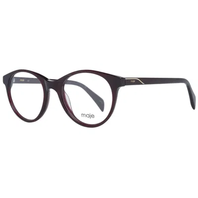 Maje Ladies' Spectacle Frame  Mj1002 49500 Gbby2 In Brown