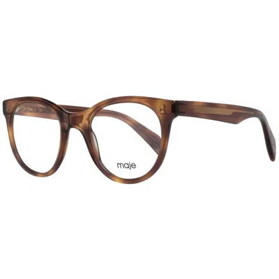 Maje Ladies' Spectacle Frame  Mj1003 48202 Gbby2 In Brown