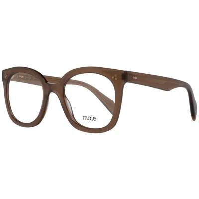 Maje Ladies' Spectacle Frame  Mj1004 49003 Gbby2 In Brown