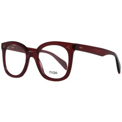 Maje Ladies' Spectacle Frame  Mj1004 49005 Gbby2 In Brown