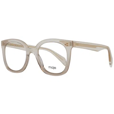 Maje Ladies' Spectacle Frame  Mj1004 49905 Gbby2 In Neutral