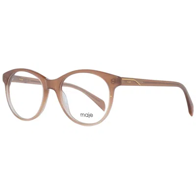 Maje Ladies' Spectacle Frame  Mj1005 51631 Gbby2 In Brown