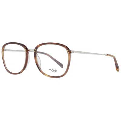 Maje Ladies' Spectacle Frame  Mj1012 52202 Gbby2 In Brown