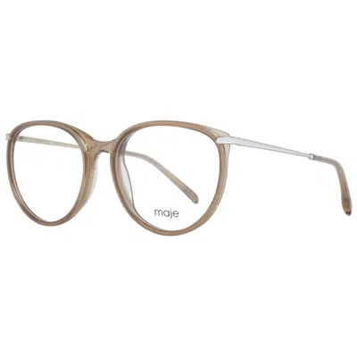 Maje Ladies' Spectacle Frame  Mj1015 53003 Gbby2 In Brown