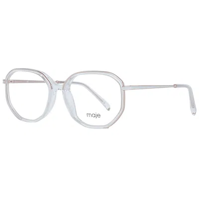 Maje Transparent Women Optical Frames In White