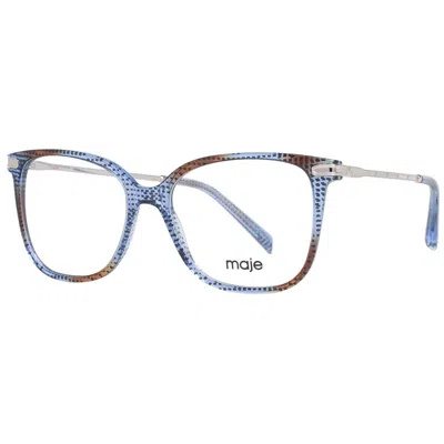 Maje Ladies' Spectacle Frame  Mj1026 49401 Gbby2 In Blue