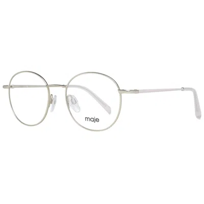 Maje Ladies' Spectacle Frame  Mj3001 48927 Gbby2 In Metallic