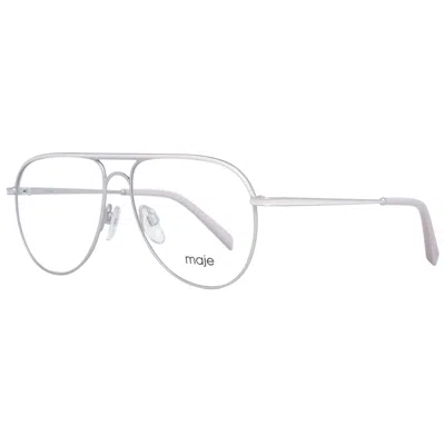 Maje Silver Women Optical Frames In Metallic