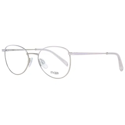 Maje Ladies' Spectacle Frame  Mj3004 50902 Gbby2 In White
