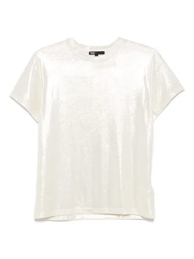 Maje Lamé-effect T-shirt