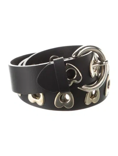 Pre-owned Maje Leather Belt In Multi