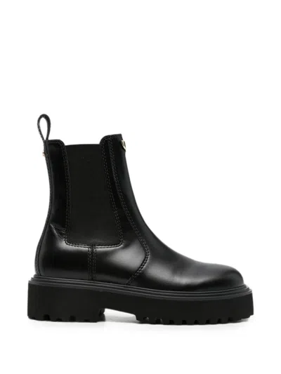 Maje Stiefeletten Mit Blockabsatz In Schwarz