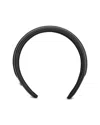 Maje Leather Headband In Black