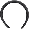 Maje Leather Headband In Black
