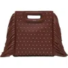 Maje Leather M Mini Bag With Studs