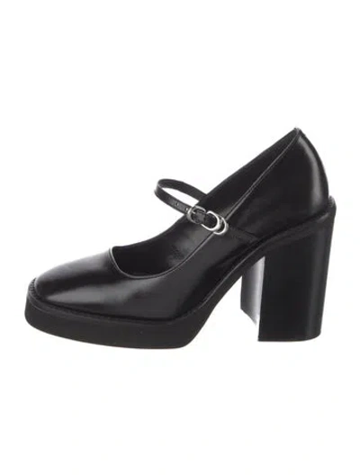 Pre-owned Maje Leather Pumps In Black