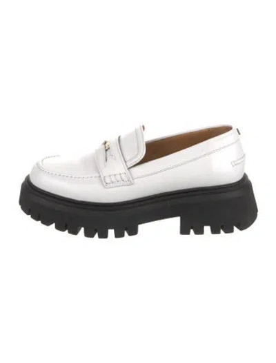 Pre-owned Maje Leather Pumps In White