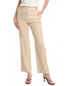 Maje Linen-blend Pant In Neutral