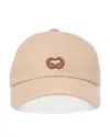 Maje Linette Baseball Cap In Neutral