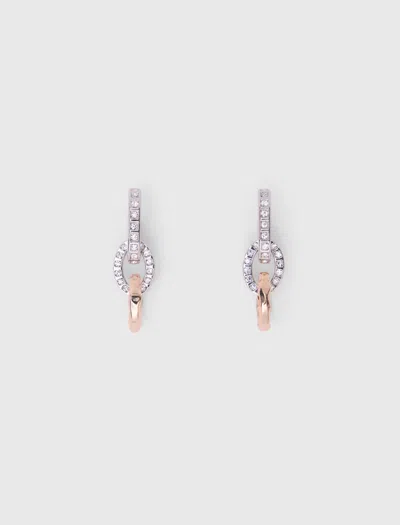 Maje Link Earrings In Multi