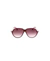 Maje Logo Sunglasses In Pink