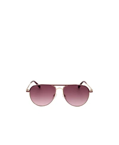 Maje Logo Sunglasses In Pink