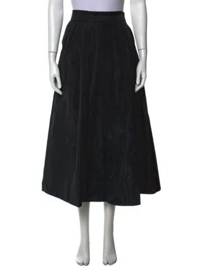 Pre-owned Maje Long Skirt W/ Tags In Grey