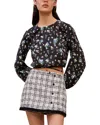 Maje Lovy Top In Black