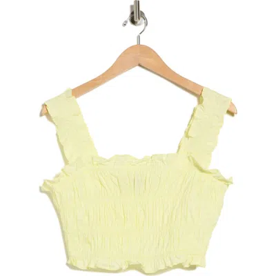 Maje Woman Top Pastel Yellow Size 2 Polyester In White