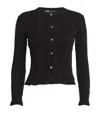 Maje Madeline 2-in- Tank Top And Cardigan In Black