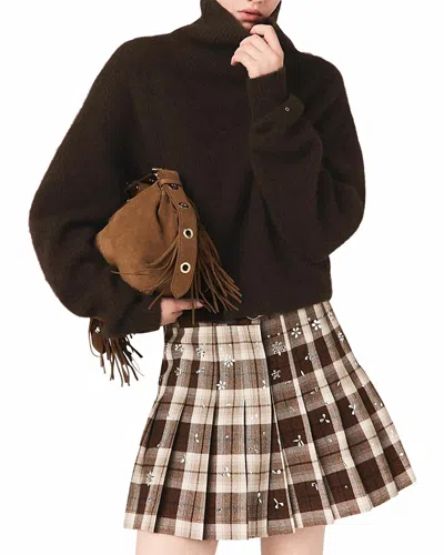 MAJE MEGEVINAK ROLL NECK SWEATER