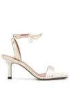 Maje Sandalen 80mm In Gold