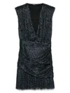 Maje Metallic Mini Dress