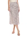 Maje Woman Midi Skirt Light Pink Size 10 Polyester In Pink