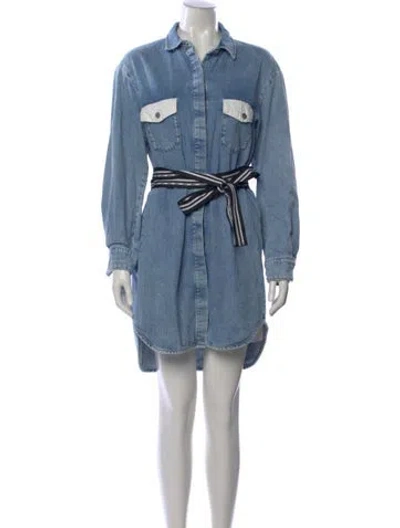 Pre-owned Maje Mini Dress In Multi