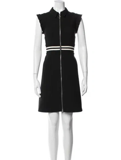 Pre-owned Maje Mini Dress In Multi