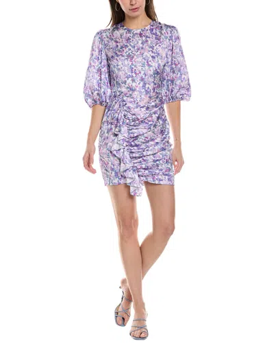 Maje Mini Dress In Purple