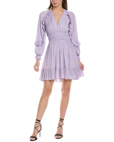 Maje Mini Dress In Purple
