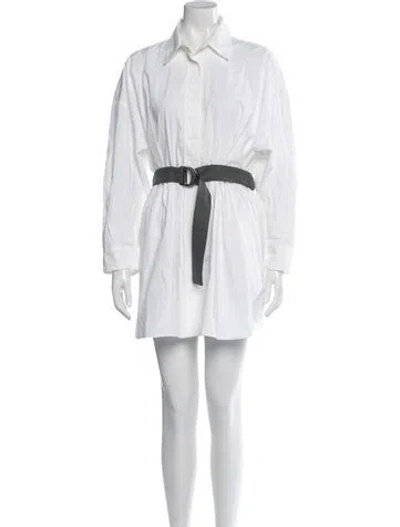 Pre-owned Maje Mini Dress W/ Tags In White