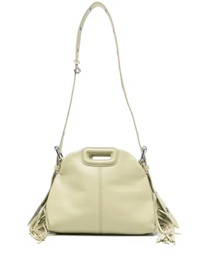 Maje Mini Miss Shoulder Bag In 绿色