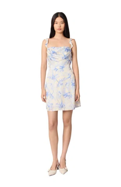 Maje Mini Patterned Knit Dress