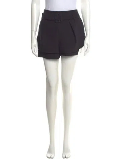 Pre-owned Maje Mini Shorts In Black