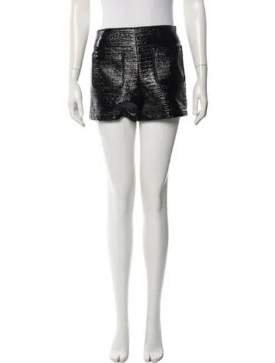 Pre-owned Maje Mini Shorts In Black