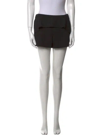 Pre-owned Maje Mini Shorts In Black