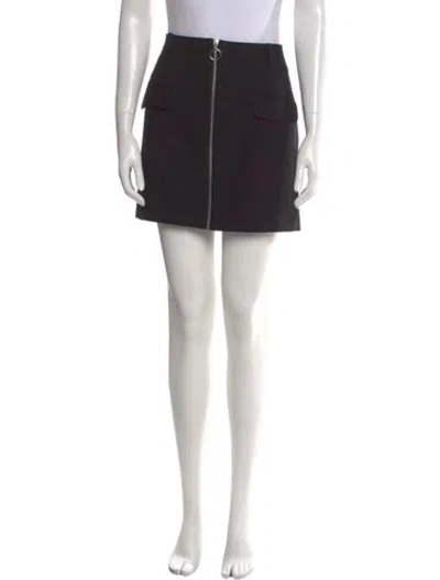Pre-owned Maje Mini Shorts In Black