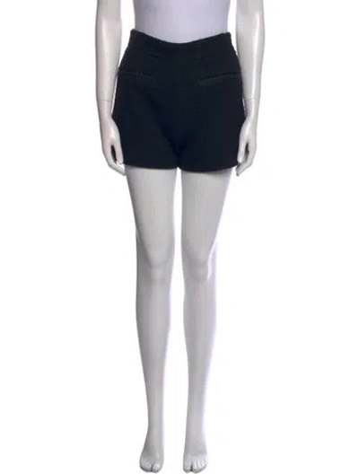 Pre-owned Maje Mini Shorts In Black