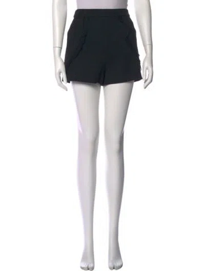 Pre-owned Maje Mini Shorts In Black