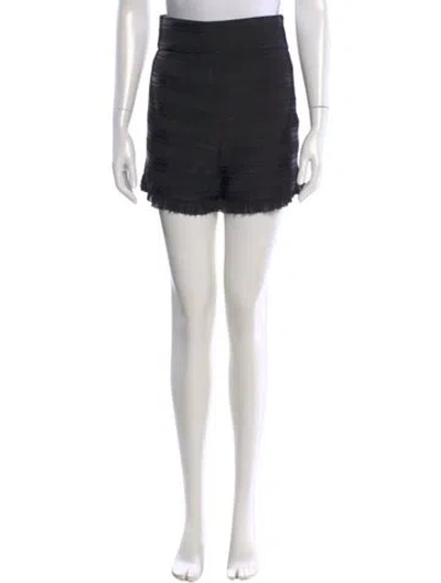 Pre-owned Maje Mini Shorts In Black